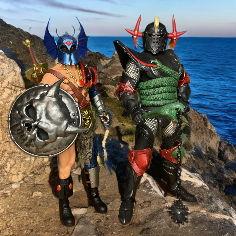 アドバンスド・ダンジョンズ＆ドラゴンズ』に登場する邪悪な戦士としてのライバル関係を強調する。