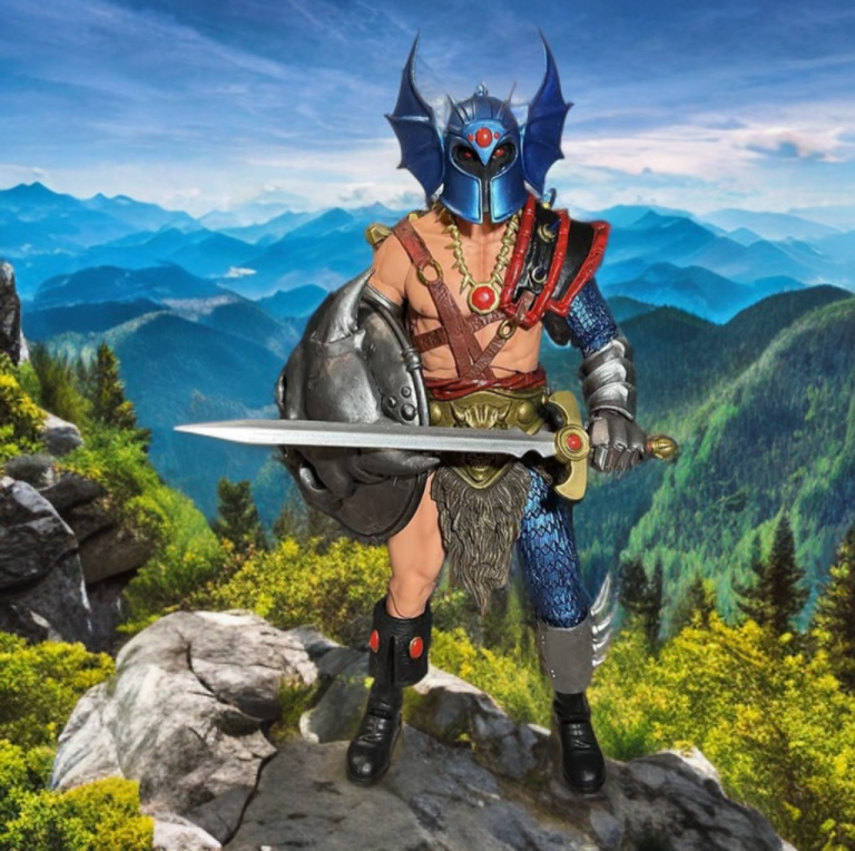 Dungeons & Dragons Actionfigur.