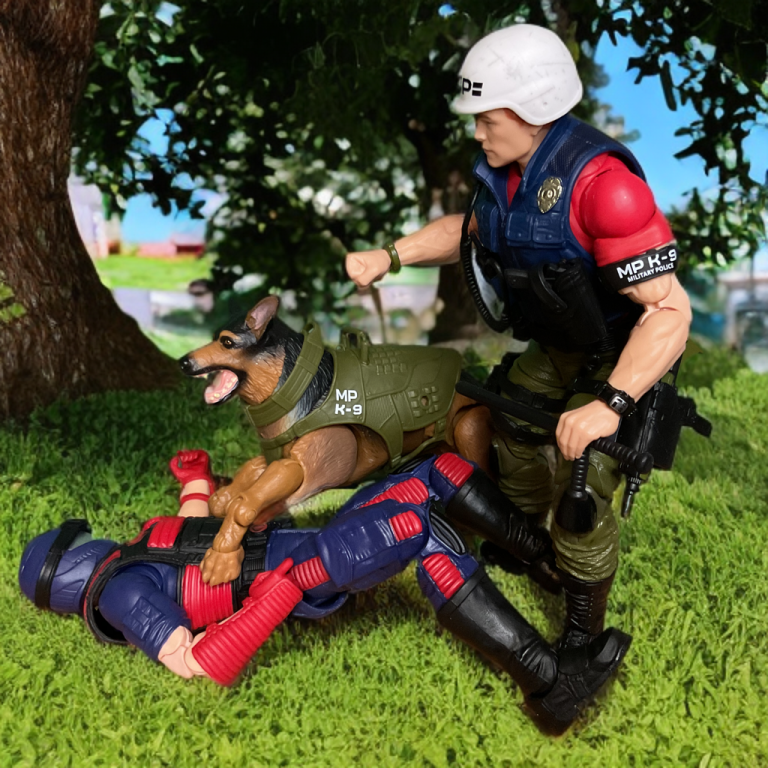 Law and Order wrangling a Cobra Viper.