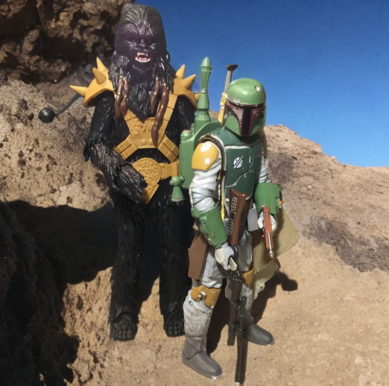 Black Krrsantan (Comic) with Boba Fett