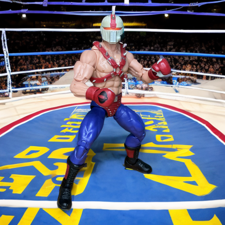 Big Boa in the ring.