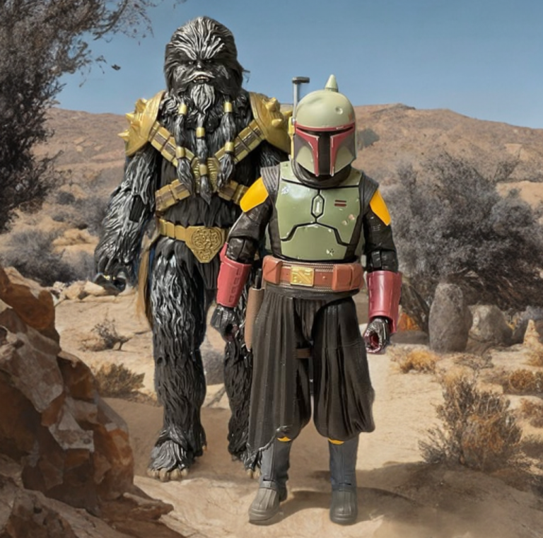 Krrsantan and Boba Fett