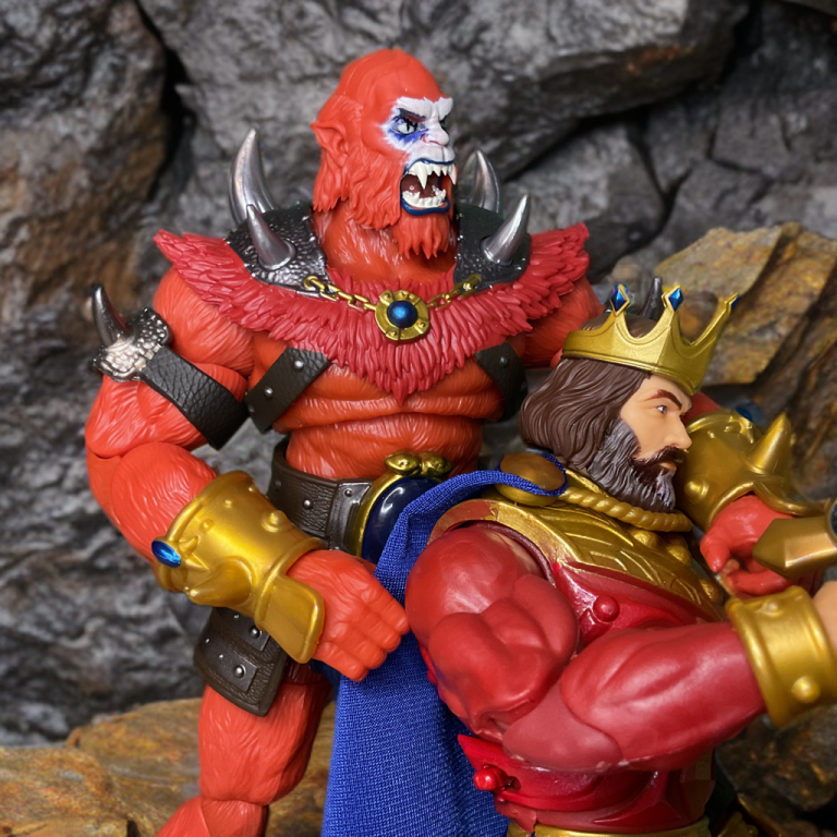 Guia completo para o Homem-Fera de Nova Eternia do Masterverse de Masters of the Universe, incluindo suas melhorias de design e links para a versão Lords of Power.