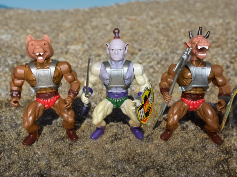 Uma olhada nos Galaxy Warriors da Sungold da década de 1980.