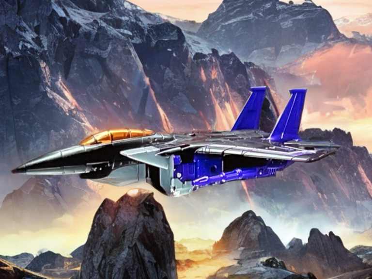 Skywarp in jet mode