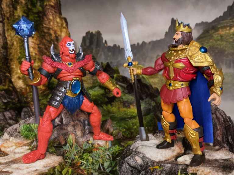 Você pode ver o novo Beast Man do Masterverse New Eternia, com foco na evolução de seu design e nas semelhanças com a edição MOTU Origins Lords of Power.