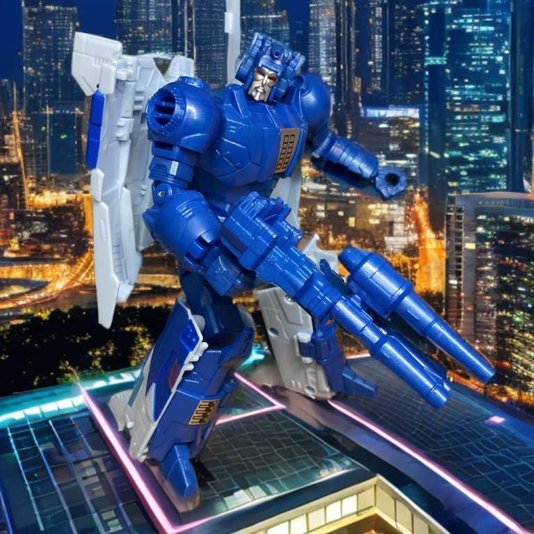 Central to Scourge’s character in Titans Return is his bond with his Titan Master partner, Fracas.