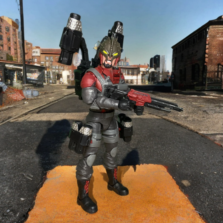 El arsenal y la personalidad de Metal-Head's son bastante extremos.