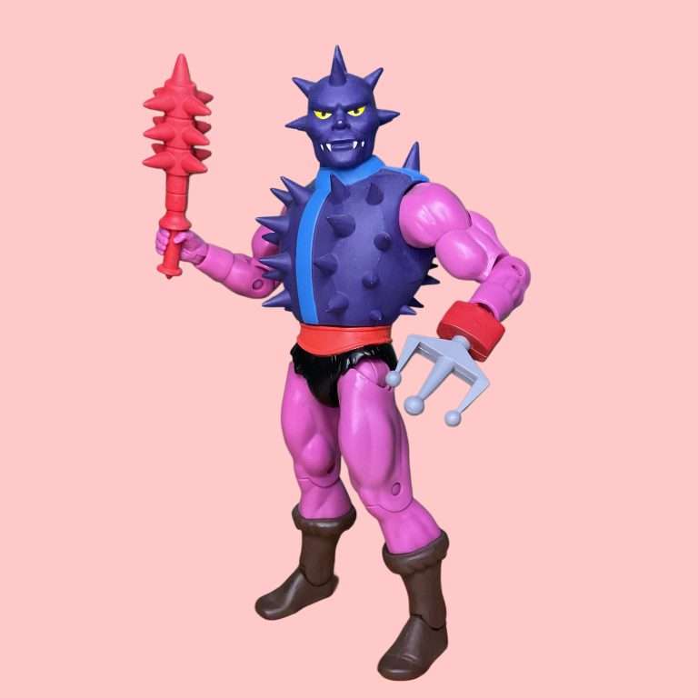 Filmation cartoon Spikor against neutral background.