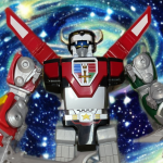 O conjunto de caixas do 40º aniversário do Voltron da Playmates, que apresenta todos os cinco leões e a figura combinada do Voltron de 16 polegadas em uma embalagem para colecionadores.