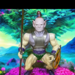 Baltard with beautiful mythical background.