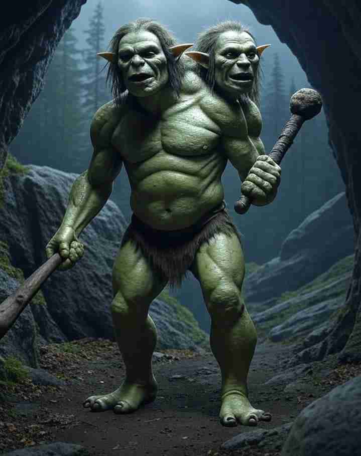 A lumbering scavenger