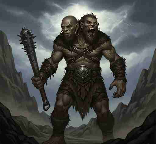 A two-headed brute