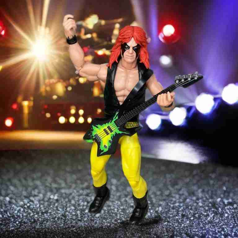 Zartan, chanteur et guitariste principal de Cold Slither sur scène sous des lumières vives.