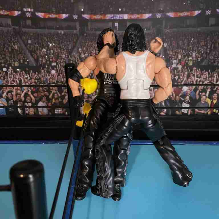 Diesel dynasty action figures in an epic toy battle.