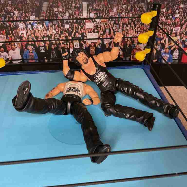Imposter Diesel action figure challenging the original in combat.