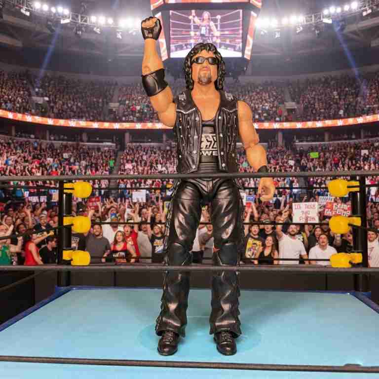 Imposter Diesel action figure in a defiant ring stance.