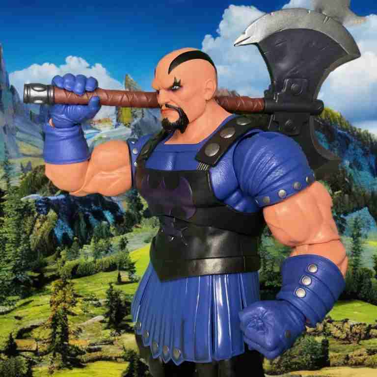 Unmasked portrait of Hasbro Marvel Legends 2026 Executioner BAF