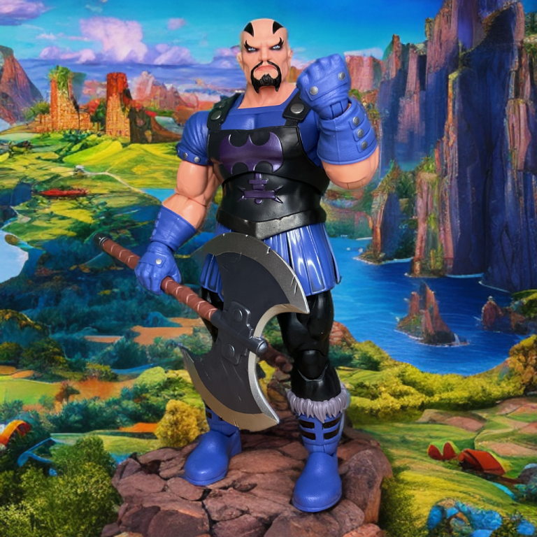 Marvel Legends Executioner 2026 BAF holding battle axe in dynamic pose