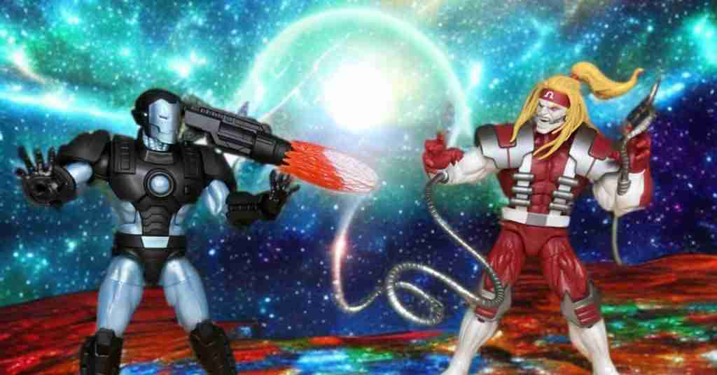 Lies mehr über den Artikel War Machine vs Omega Red: Marvel Legends Gamerverse Glory